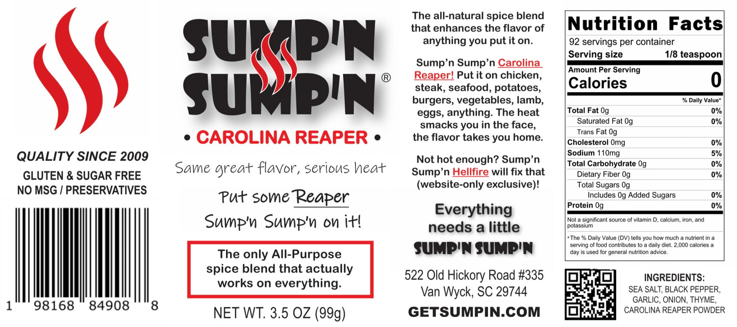 SUMP'N SUMP'N - Carolina Reaper