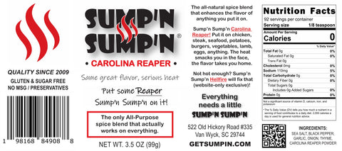 SUMP'N SUMP'N Carolina Reaper Spice Blend