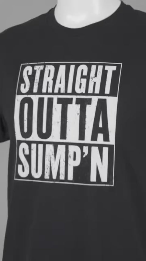 STRAIGHT OUTTA SUMP’N short sleeve T-Shirt
