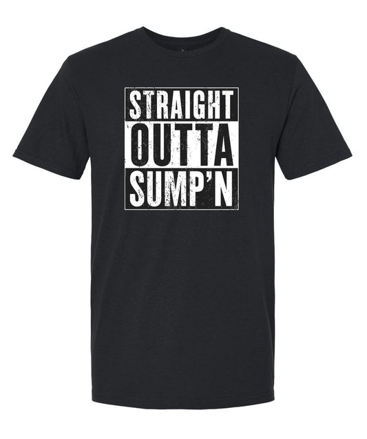 STRAIGHT OUTTA SUMP’N short sleeve T-Shirt